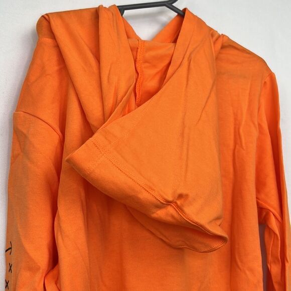DSG Citrus Splash soccer graphic long sleeve hooded l/S tee NWT size large - Picture 8 of 13
